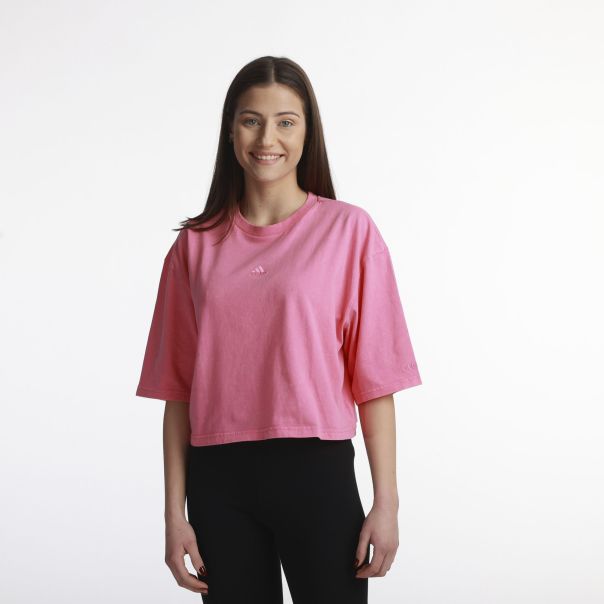 ADIDAS Majica kratak rukav all szn washed tee - IK4262