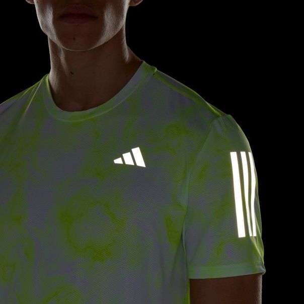 ADIDAS Majica kratak rukav own the run allover print tee M - IL4799