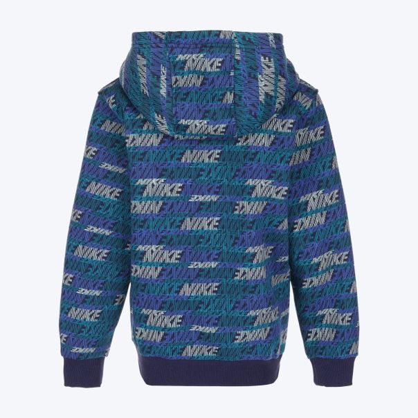 NIKE Duks sa kapuljačom nsw club flc po hdy aop BG - IM4938-372