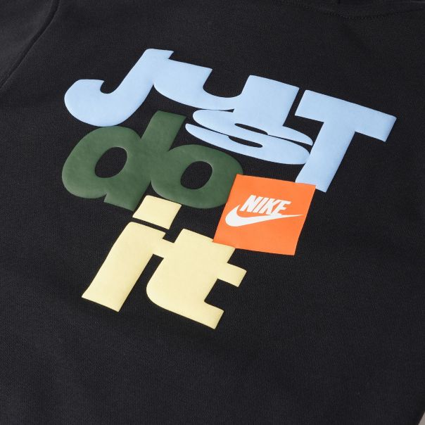 NIKE Duks sa kapuljačom nsw ls ft top club fam BG - IM4939-010