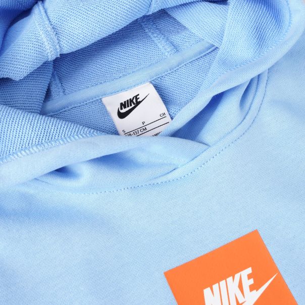 NIKE Duks sa kapuljačom nsw ls ft top club fam BG - IM4939-497