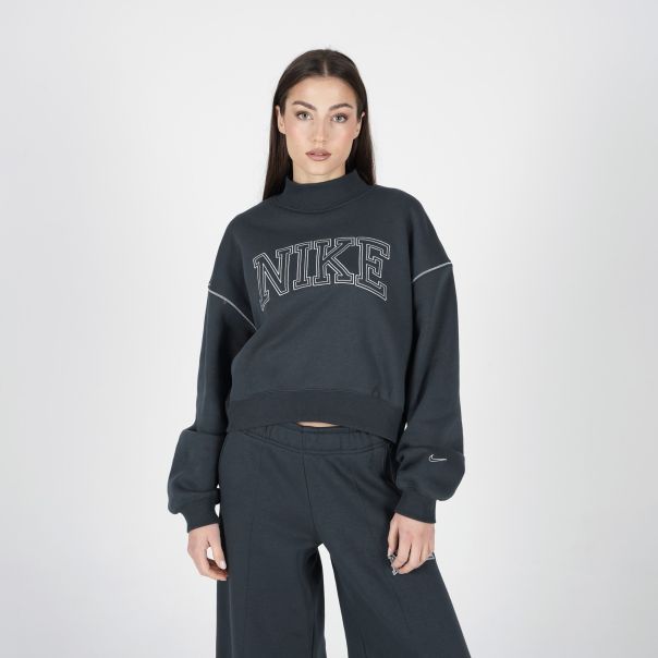 NIKE Duks nsw phnx flc mock neck pe W - IM7490-390