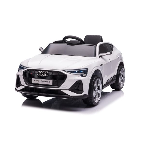 EUROBAJK Dečiji automobil na akumulator Audi E-tron Sportback, bela - 10478-1