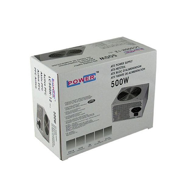 LC POWER Napajanje V2.2 12cm Fan 500W LC500H-12 - 22347