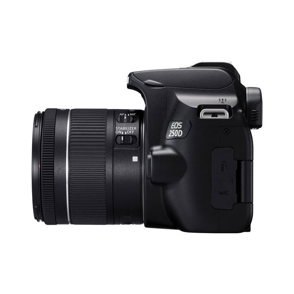 CANON Fotoaparat EOS 250D + 18-55mm IS, crna - 3454C007AA
