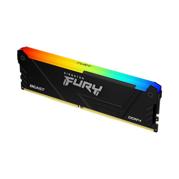 KINGSTON DIMM DDR4 8GB 3600MT/s KF436C17BB2A/8 Fury Beast RGB Black XMP - MEM02544