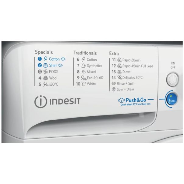 INDESIT Mašina za pranje veša BWE 81295X WV EE - 0001339015