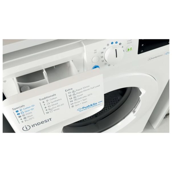 INDESIT Mašina za pranje veša BWE 81295X WV EE - 0001339015