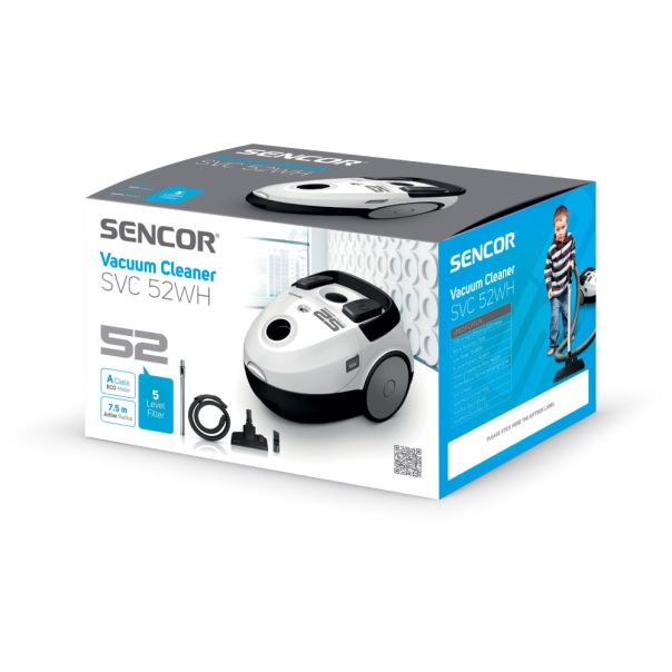 SENCOR Usisivač sa kesom za prašinu SVC 52WH-EUE3 - APA02055
