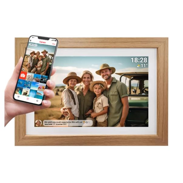 DENVER Digitalni ram PFF-1042LWMK2 LIGHT WOOD - 30961