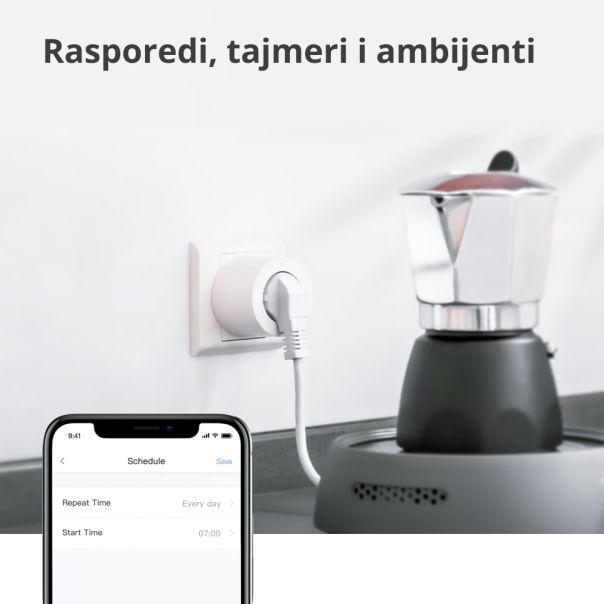 AQARA Pametna utičnica SP-EUC01 - SP-EUC01