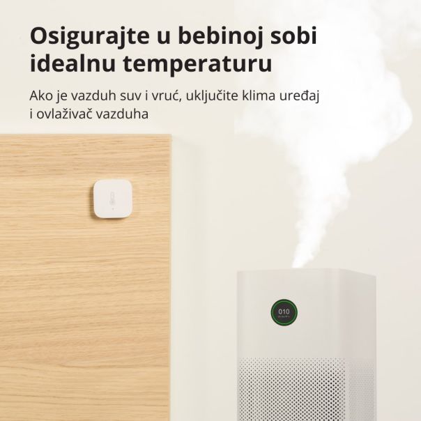 AQARA Senzor temperature i vlažnosti WSDCGQ11LM - WSDCGQ11LM