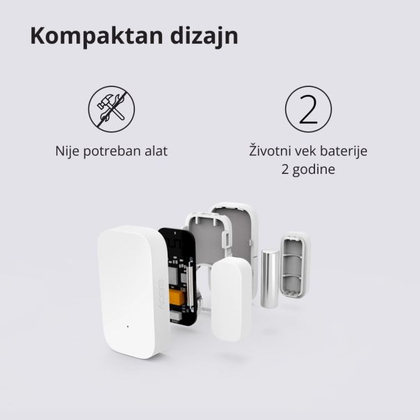 AQARA Senzor za vrata i prozor T1 - DW-S03D