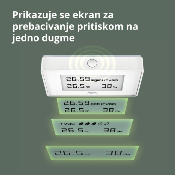 AQARA Monitor kvaliteta vazduha AAQS-S01 - AAQS-S01