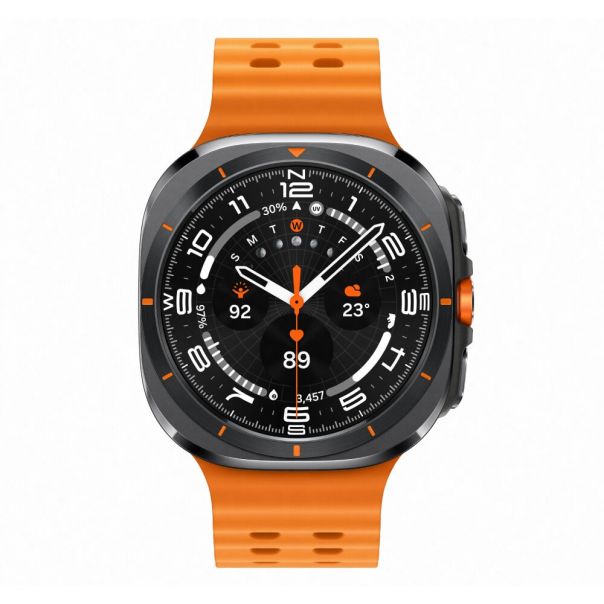 SAMSUNG Pametni sat Galaxy Watch Ultra, titanijum, siva/narandžasta - SM-L705-FDA