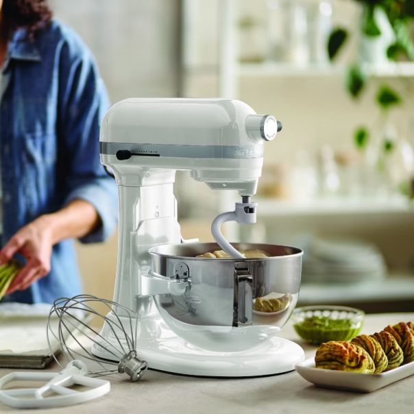 KITCHENAID Mikser sa podizačem posude 5.2L Heavy Duty (white) KA5KSM55SXEWH - KA5KSM55SXXEWH