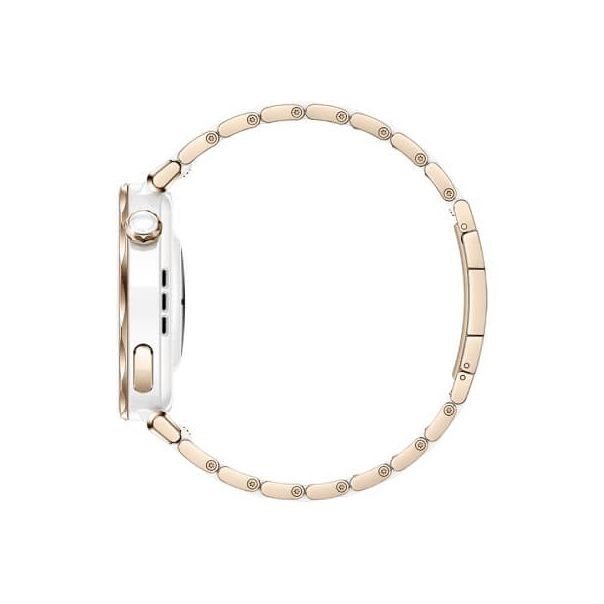 HUAWEI Pametni sat GT5 PRO keramik narukvica 42mm, bela/zlatna - 1380356