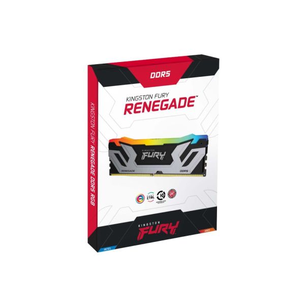 KINGSTON CUDIMM DDR5 24GB 8400MT/s KF584CU40RSA-24 FURY Renegade RGB XMP - MEM02671