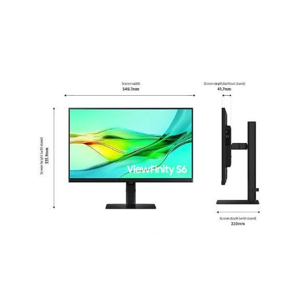 SAMSUNG Monitor LS24D600UAUXEN 24
