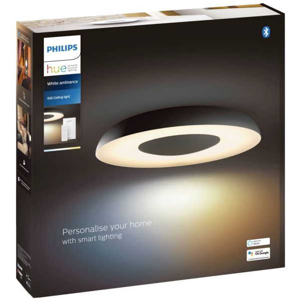 PHILIPS Plafonjera STILL HUE, crna - 18182-1