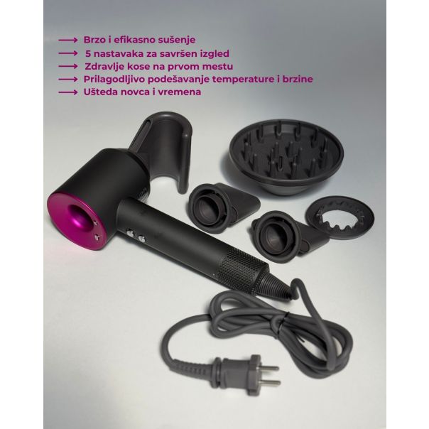 Fen za kosu sa 5 nastavaka - SOP012