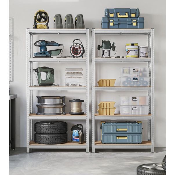 ePRO polica standard 180x90x35, metal-drvo, 875kg (5x175kg) - E0003