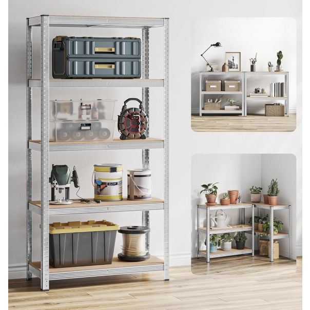 ePRO polica standard 150x70x30, metal-drvo, 700kg (4x175kg) - E0001