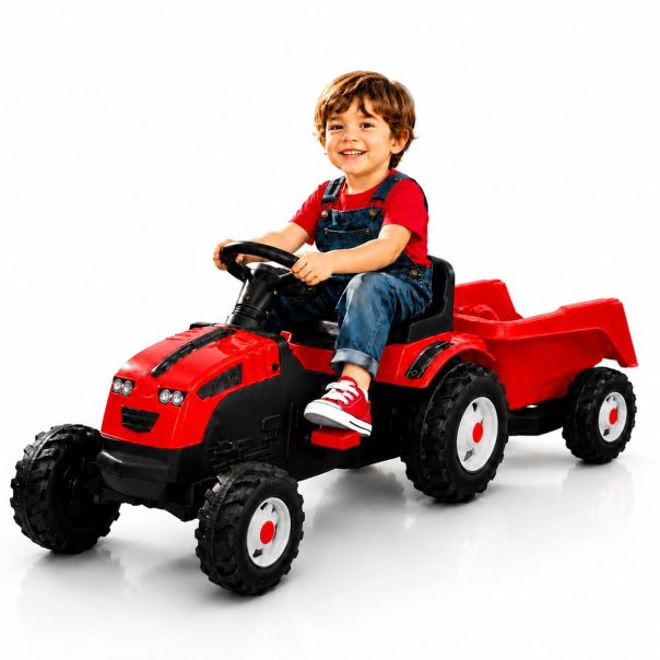 Deciji traktor na pedale sa prikolicom - EP3125647