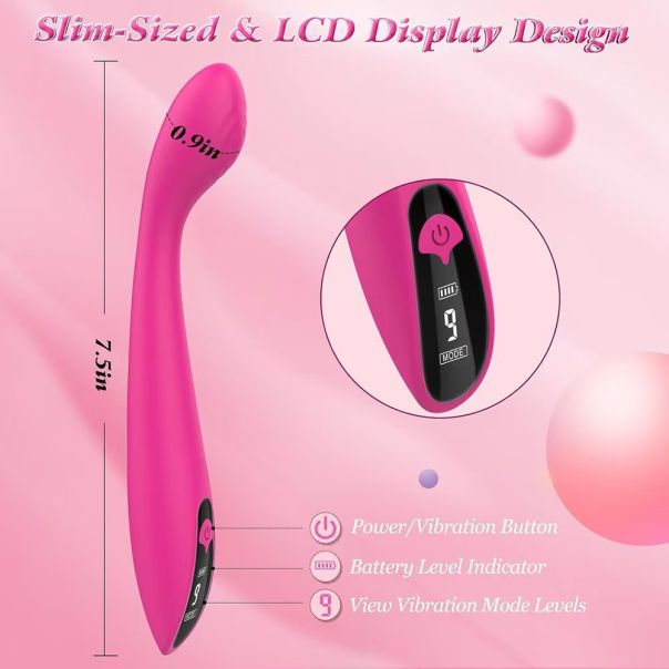 G-spot vibrator sa LCD displejem - EP3137044