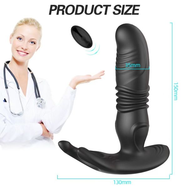 Potisni (thrusting) masažer prostate sa daljinskim - EP3175386