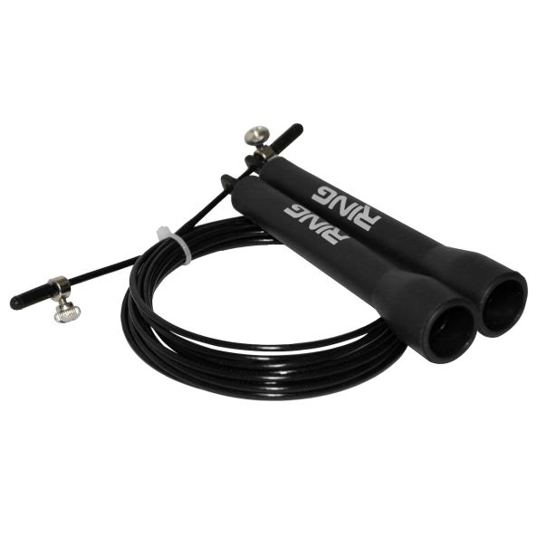 RING Vijača crossfit sa sajlom crna - RX JR7001 BLACK
