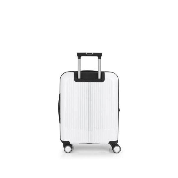 GABOL Kabinski kofer - proširivi 40x55x20/25cm 41.7/47.4L Brooklyn, bela - 16KG123922A
