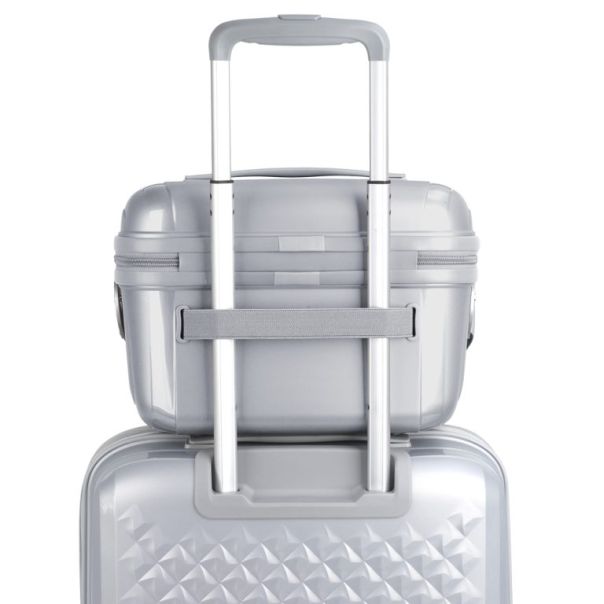 GABOL Neseser 33x24x20cm 13L Queens, srebrna - 16NSG125012S