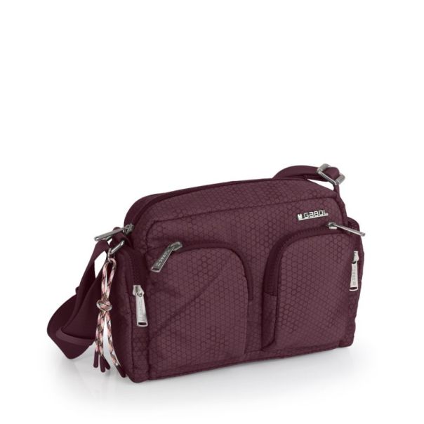 GABOL Ženska torba na rame 25x17x8cm Aitana, bordo - 16TRZG603708DB