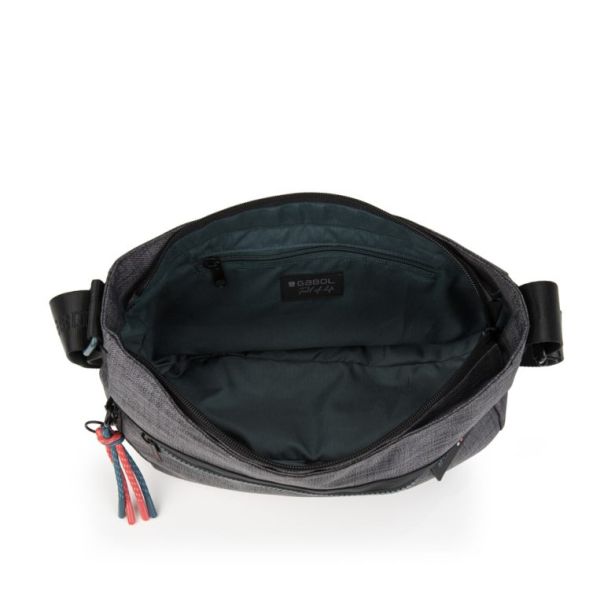 GABOL Ženska torba na rame 32x25x10cm Shani, siva - 16TRZG604012