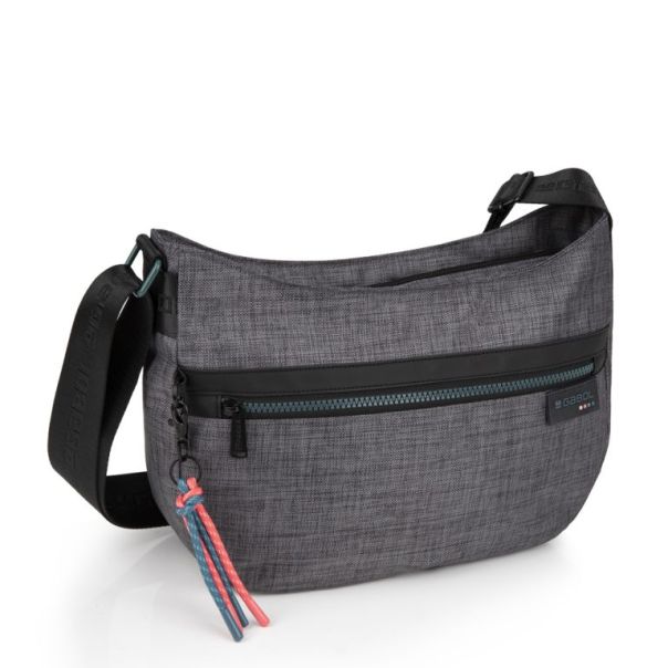 GABOL Ženska torba na rame 32x25x10cm Shani, siva - 16TRZG604012