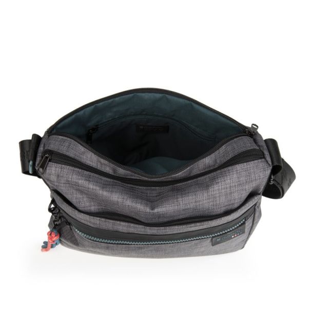 GABOL Ženska torba na rame 30x24x11cm Shani, siva - 16TRZG604019