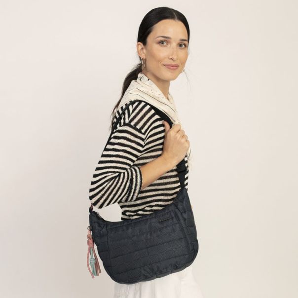 GABOL Ženska torba na rame 31x22x7cm Hanae, crna - 16TRZG604212