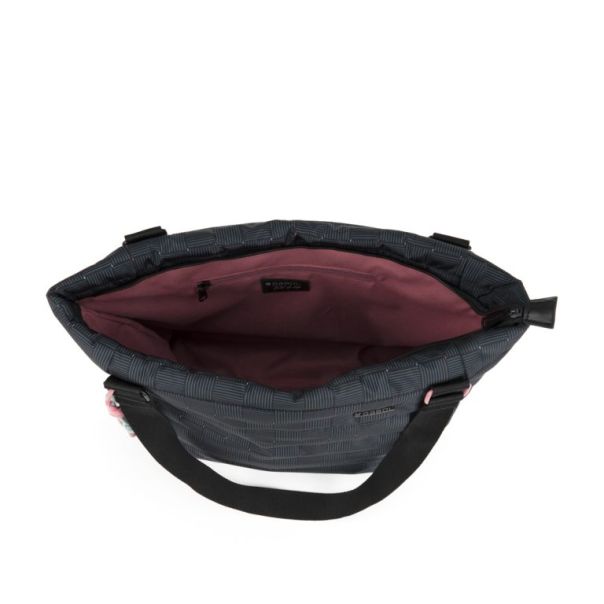 GABOL Ženska torba na rame 31x29x16cm Hanae, crna - 16TRZG604228