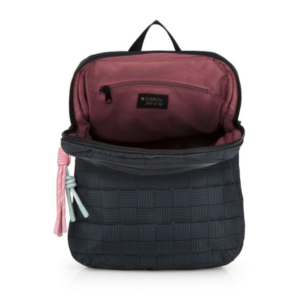 GABOL Ženski ranac 26x32x11cm Hanae, crna - 16TRZG604242