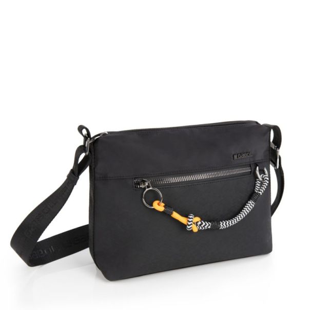 GABOL Ženska torba na rame 24x19x9cm Aisha, crna - 16TRZG604405
