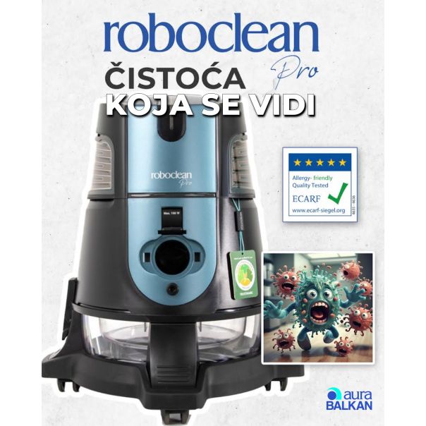 AURA Roboclean Pro anti-alergy usisivač sa jonizacijom vazduha - AuraHome-1