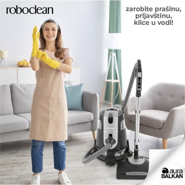 AURA Roboclean Pro anti-alergy usisivač sa jonizacijom vazduha - AuraHome-1