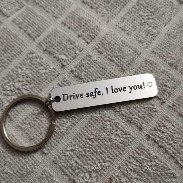 Happy Pumpkin Privezak za ključeve Drive safe, I love you P294 - P294