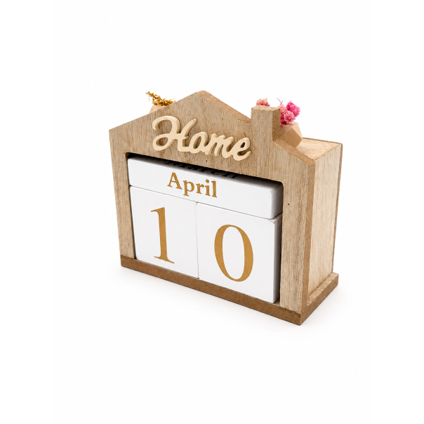 MKS Drveni ukrasni kalendar Home - EP3276537