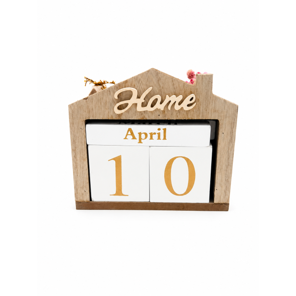 MKS Drveni ukrasni kalendar Home - EP3276537
