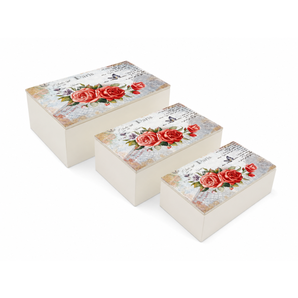MKS Set ukrasnih kutija za nakit Paris 3/1 - EP3276729