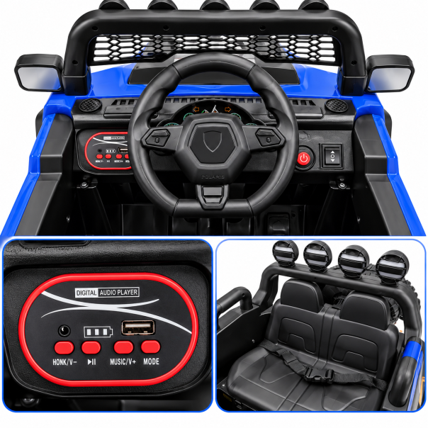 MKS Dečiji električni auto MB-5561 plavi - EP3317805