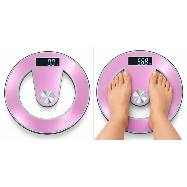 MKS Digitalna podna vaga do 180 kg - EP3276507
