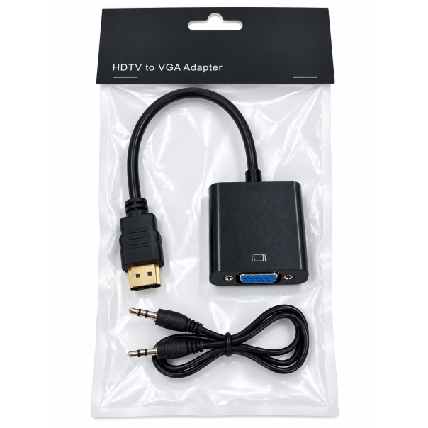 MKS HDMI na VGA adapter sa 3,5 mm audio kablom - EP3315176